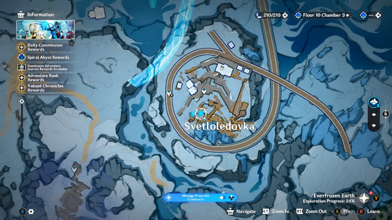 Zarkaya Prime Ice Construct Quest 1 In Genshin Impact