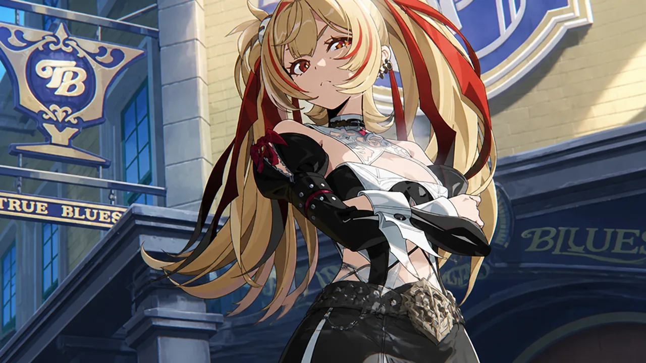 A first look at zzz claret's outfit and character design