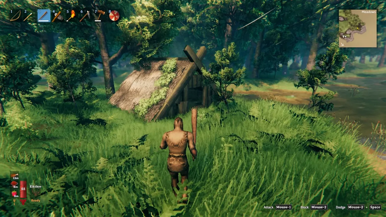 Early Axes in Valheim