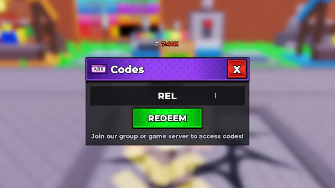 Code entry window in +1 Bite Per Click with a partially typed code above the green Redeem button