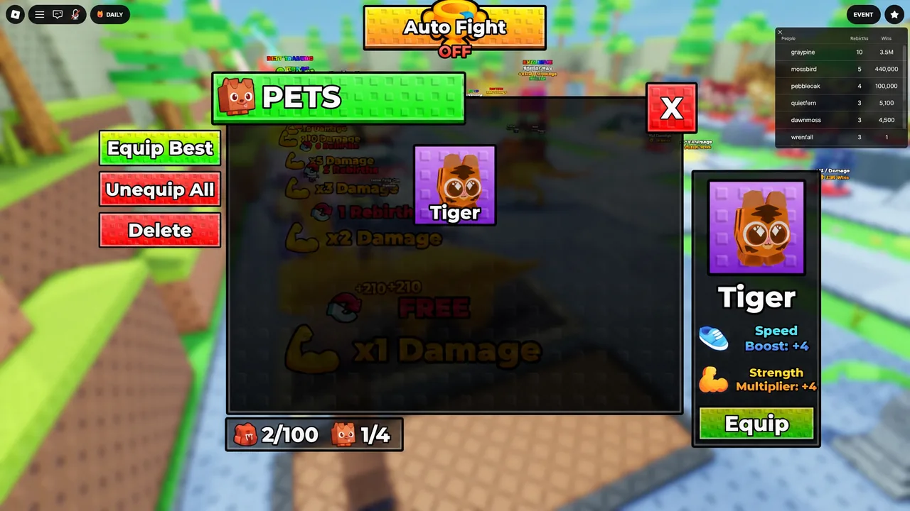 Pet Mechanics & Hatching