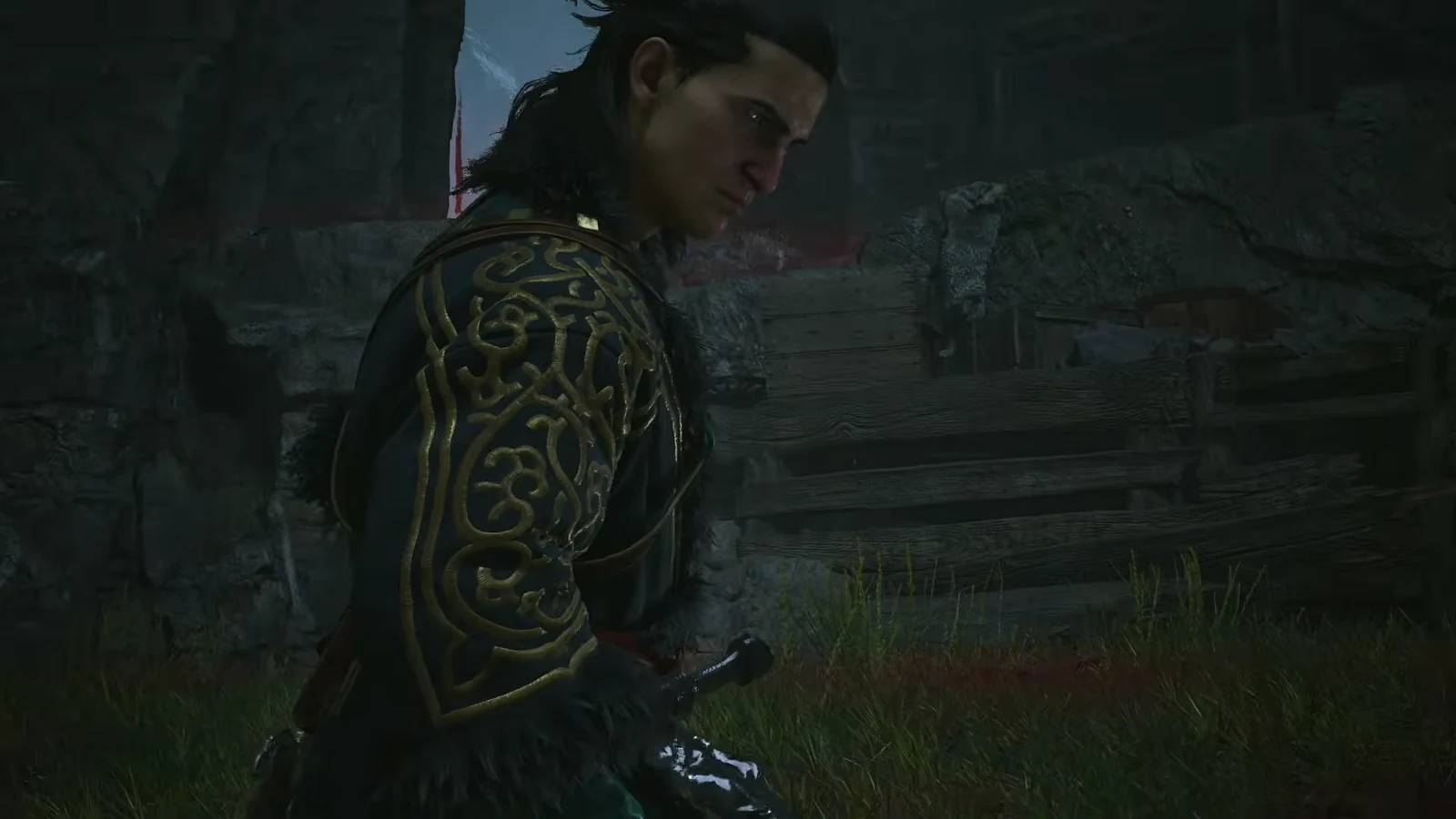 A late-quest scene following the confrontation with Brencis in The Blood of Dawnwalker