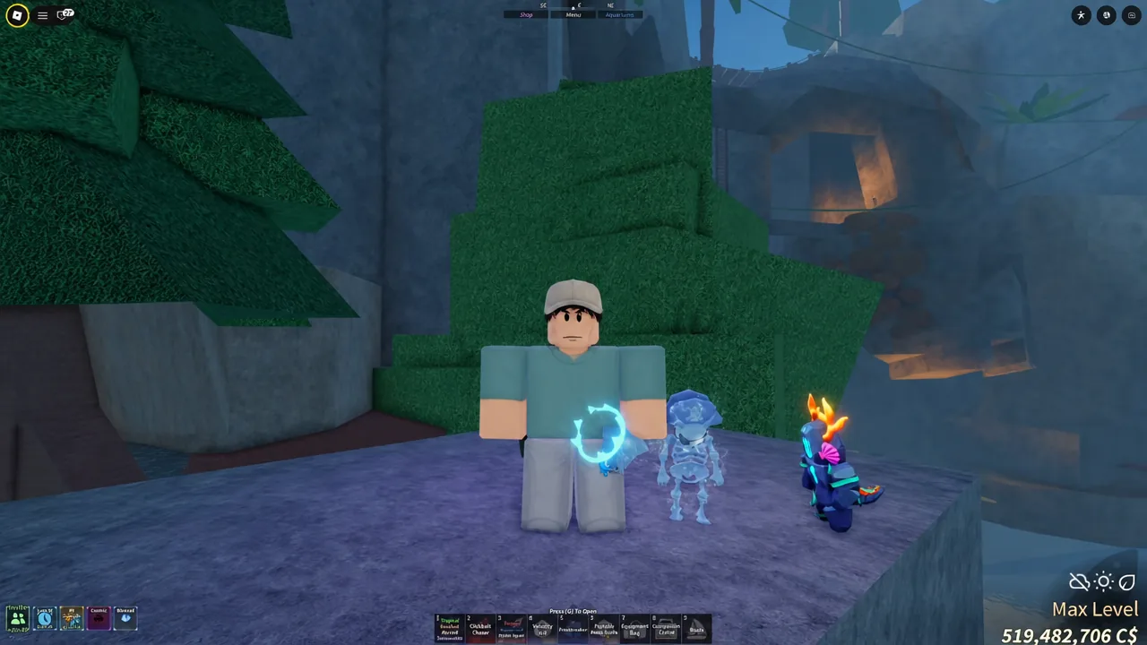 The NPC inside the skull cave at Forsaken Sanctuary who sells a Sky Crystal