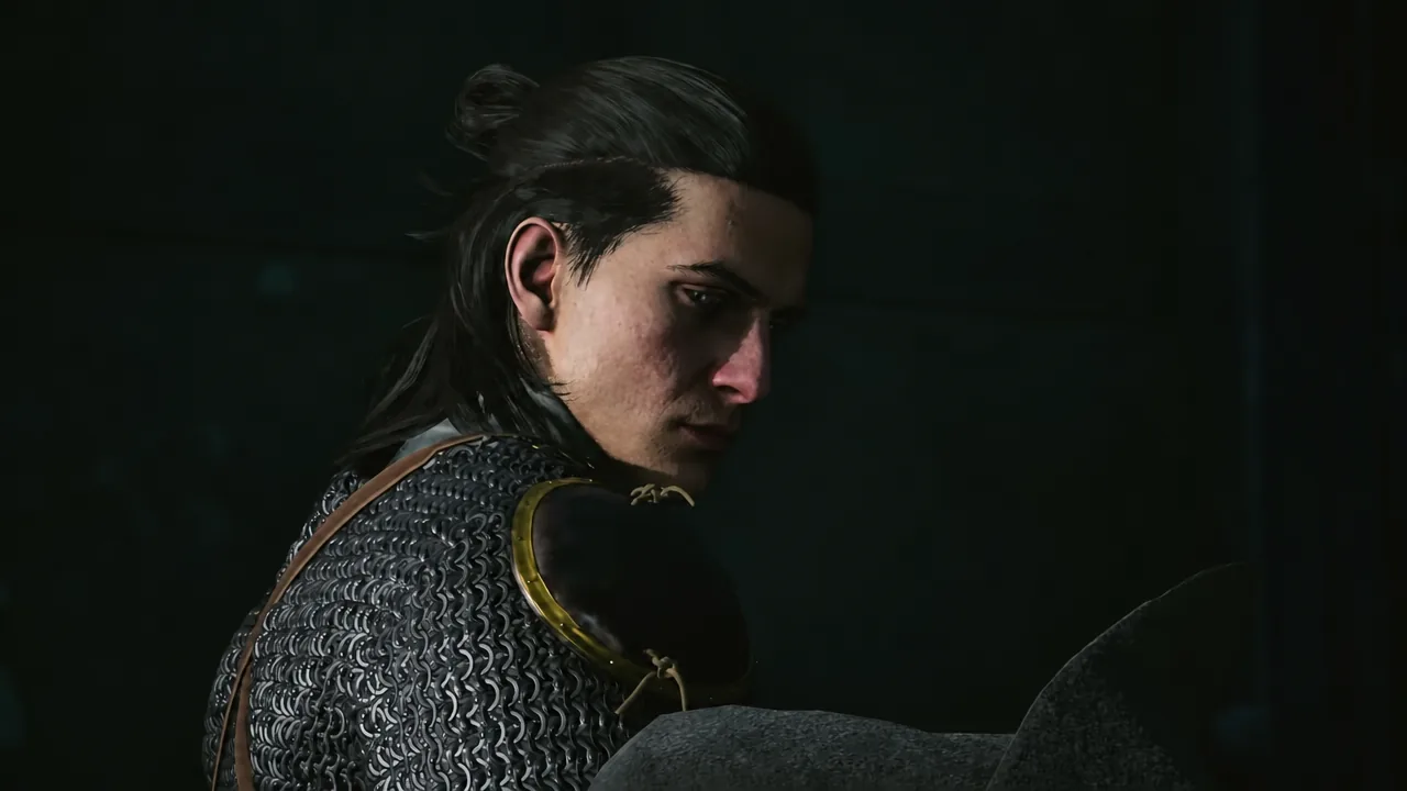 Coen speaking with Nelu right after releasing him from the pillory