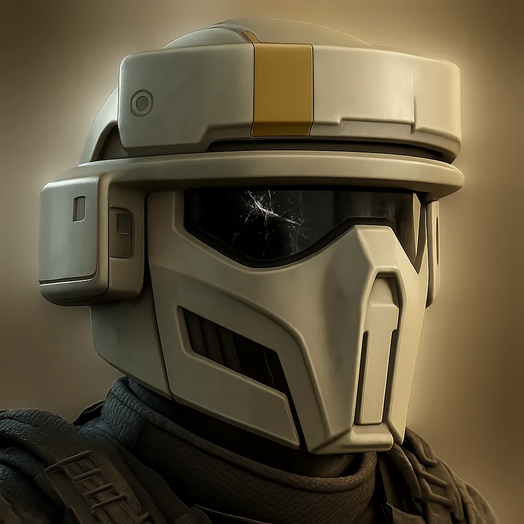 Helldivers 2 BFM-77 Reformer helmet