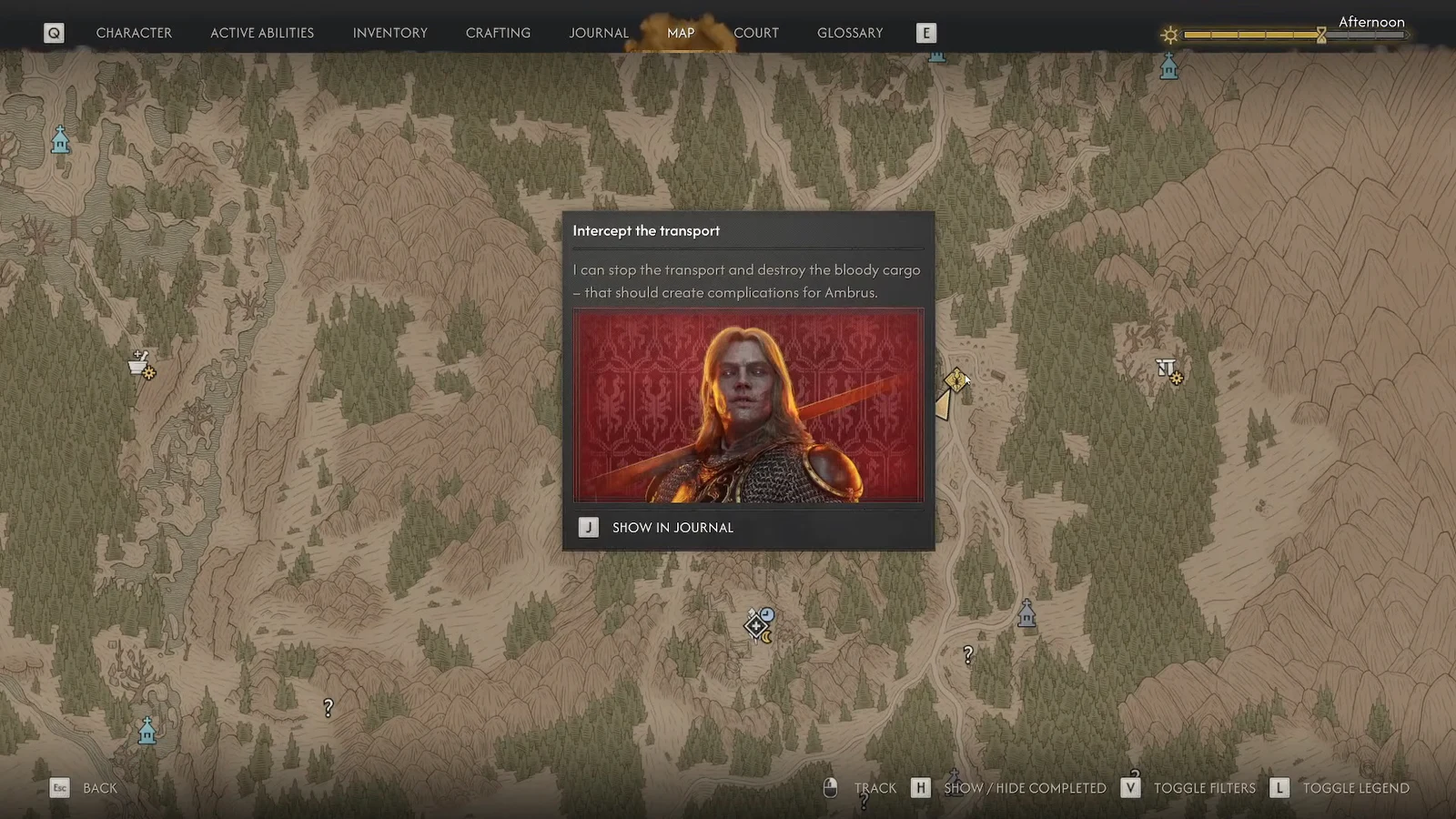The Blood of Dawnwalker: Ambrus’s Transports Bloody Business Quest Guide