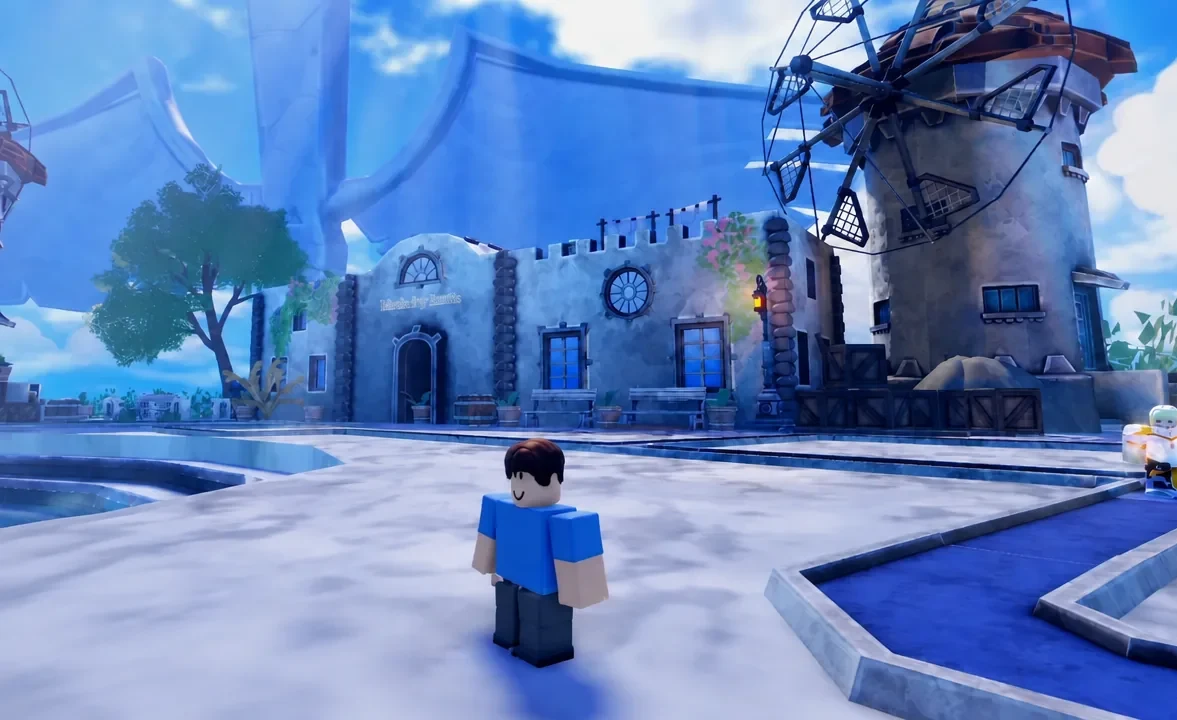 Teaser frame showing detailed armor and the dragon Kaisel in an anniversary cutscene