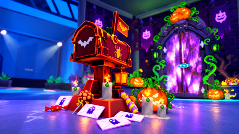 Artwork for the VISITORS COMING...👻 event in Racket Rivals
