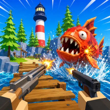 Artwork for the NEW ISLAND! event in How to Really Fish