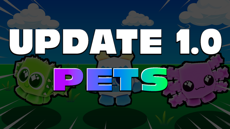 Artwork for the UPDATE 1.0 - PETS + MORE event in +1 TNT Mining