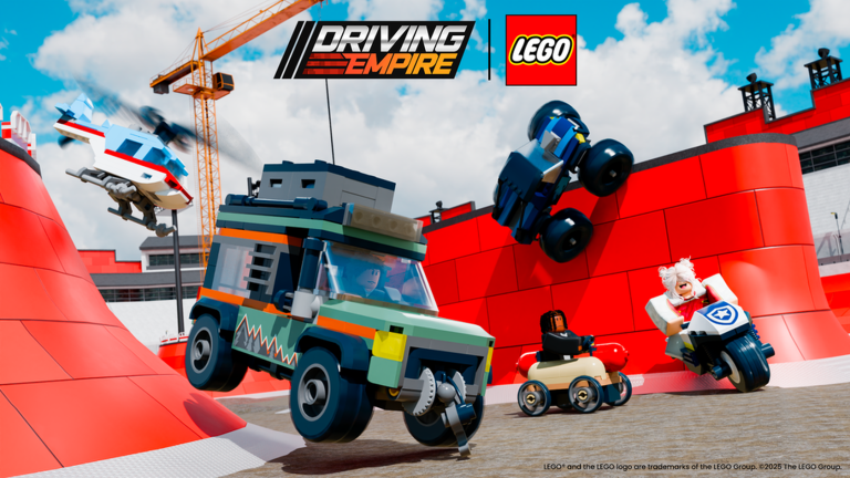 Artwork for the LEGO® Event event in Driving Empire