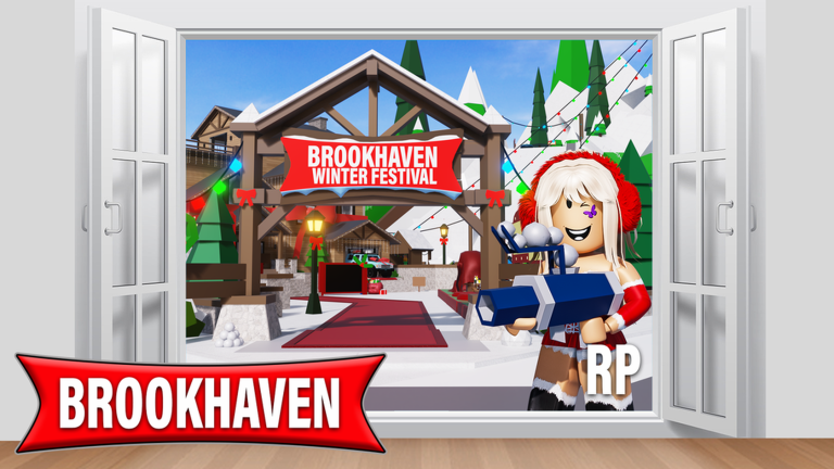 Artwork for the Winter Festival event in Brookhaven RP