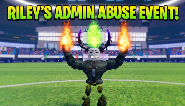 Artwork for the Admin Abuse event in FIFA Super Soccer