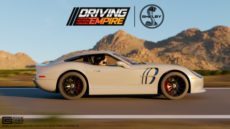 Artwork for the 4 New Cars event in Driving Empire