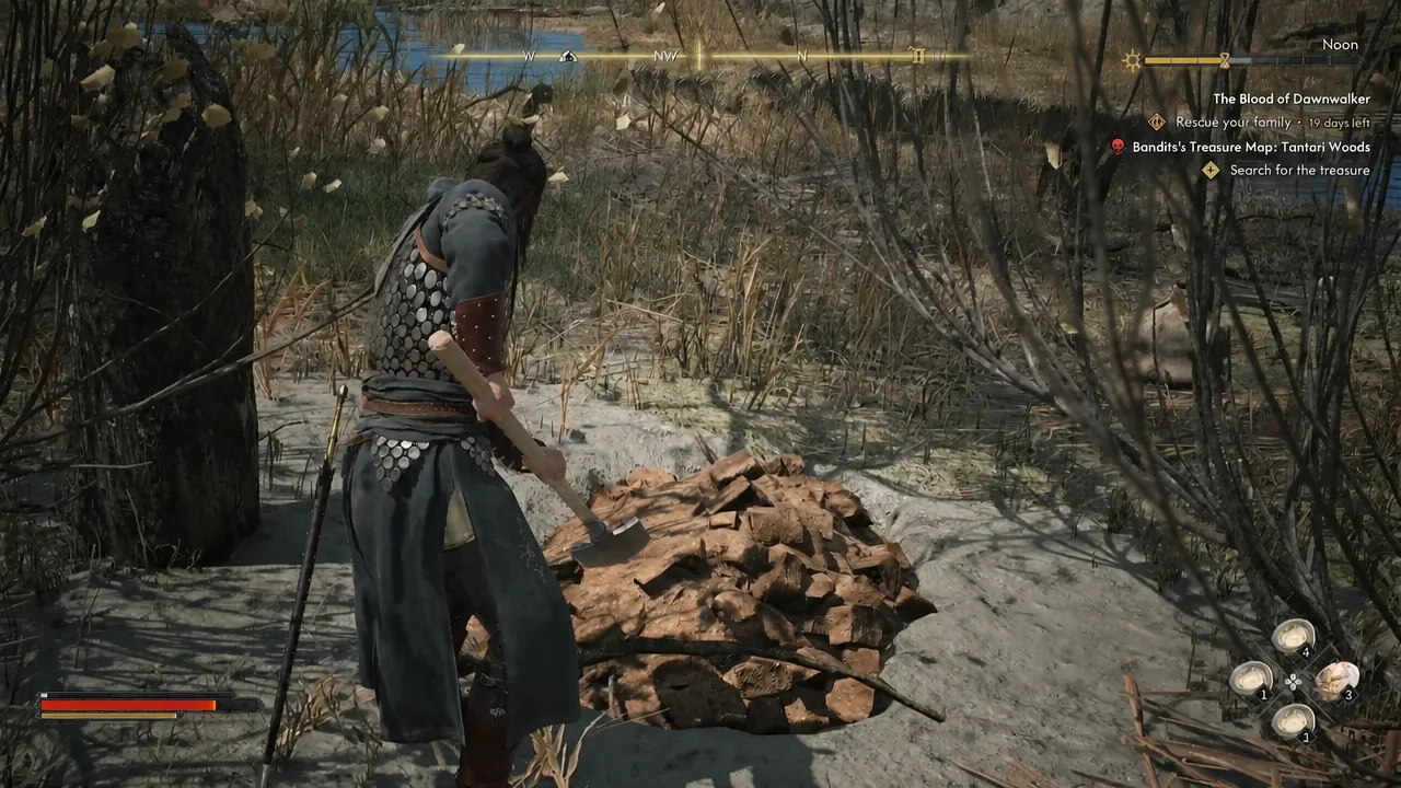 Bandit’s Treasure Map: Tantari Woods in The Blood of Dawnwalker (Full Quest)