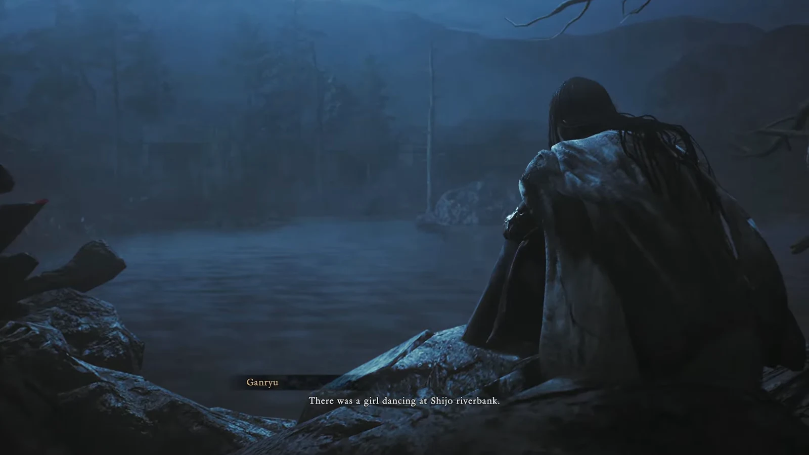 Musashi faces Sasaki Ganryu in the Arashiyama duel during In the Light of an Icy Moon