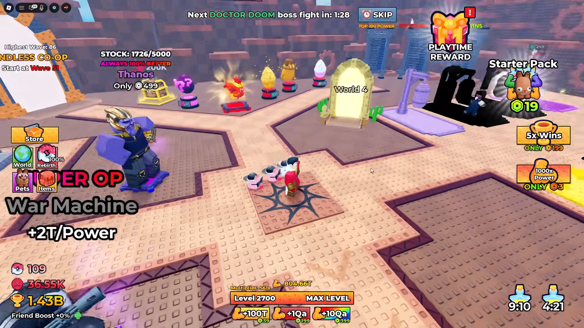 Egg-hatching screen used to pull higher-tier pets in later worlds
