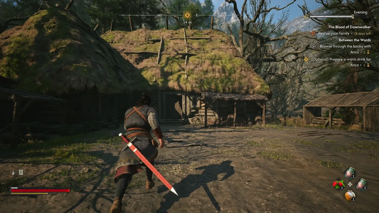The Blood of Dawnwalker: Between the Words Full Quest Walkthrough