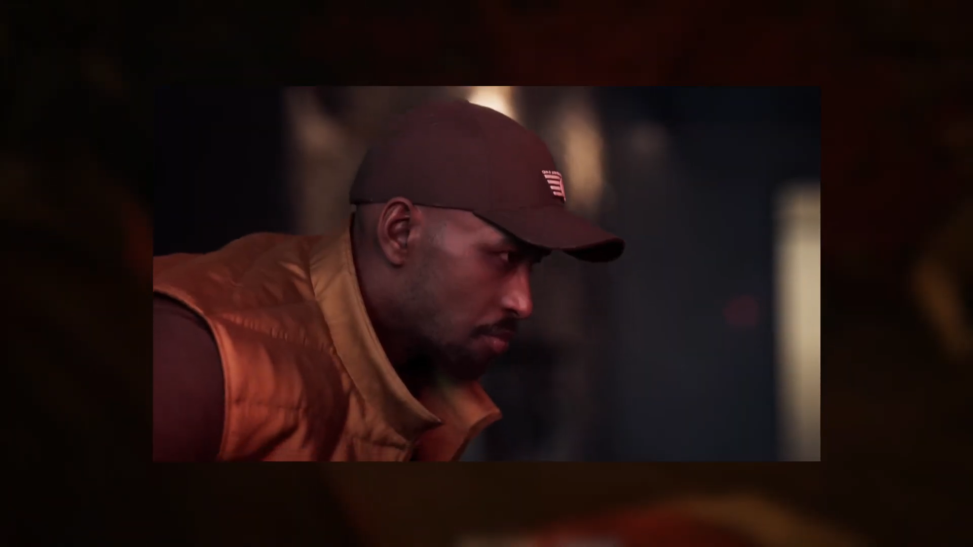 Coen shown in a contemporary 21st-century setting from the CGI teaser