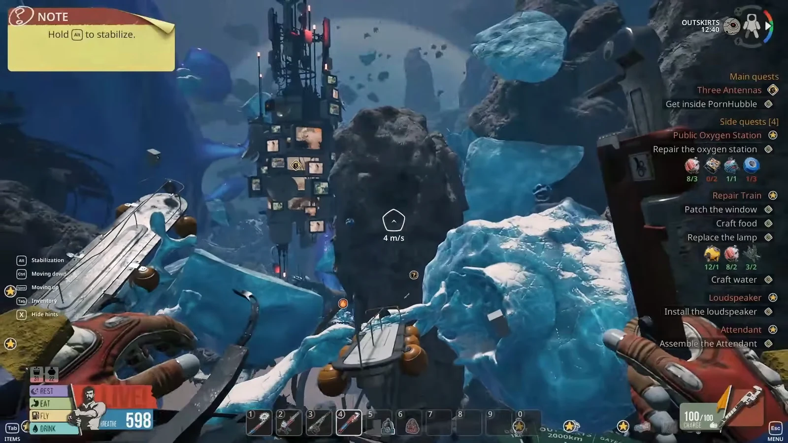 Breathedge 2: Where to Find Light Bulbs Below the Station