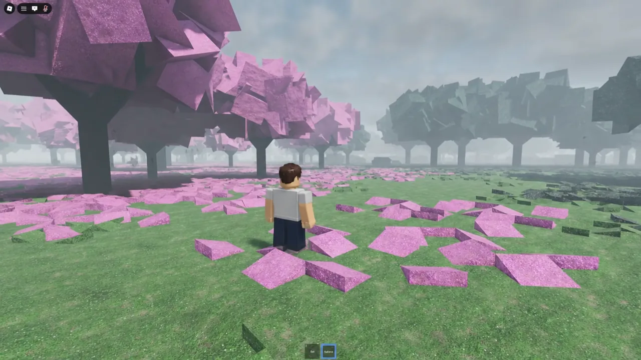 Idle Bug Fixes avatar with the Actions button highlighted at the bottom of the screen