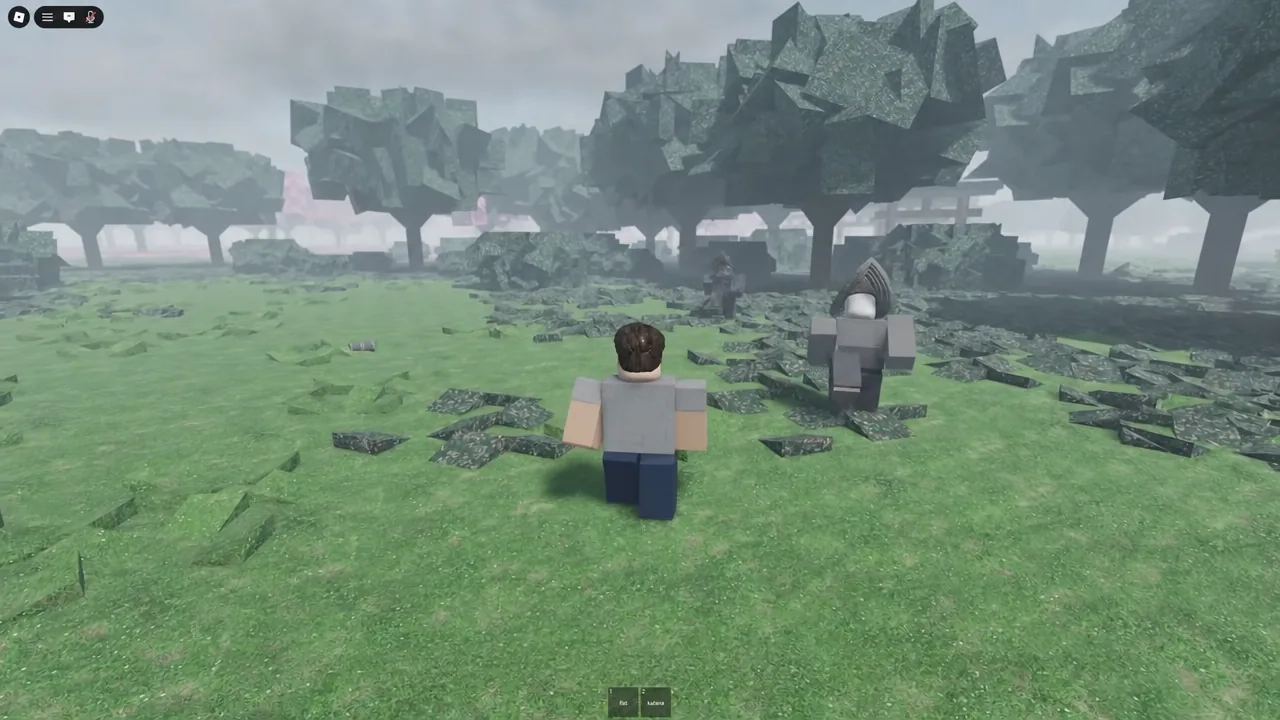 Bug Fixes player closing on an armoured opponent in a ruined grassy area