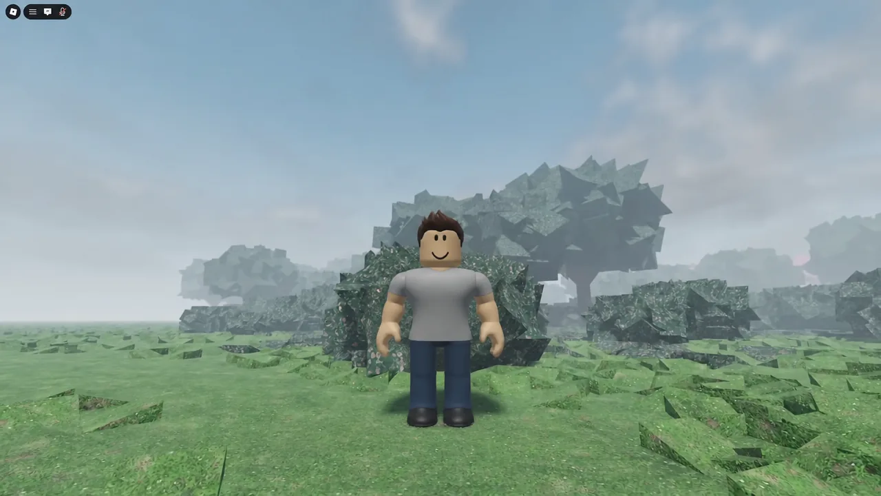 The character kneeling in the praying animation triggered by the B key