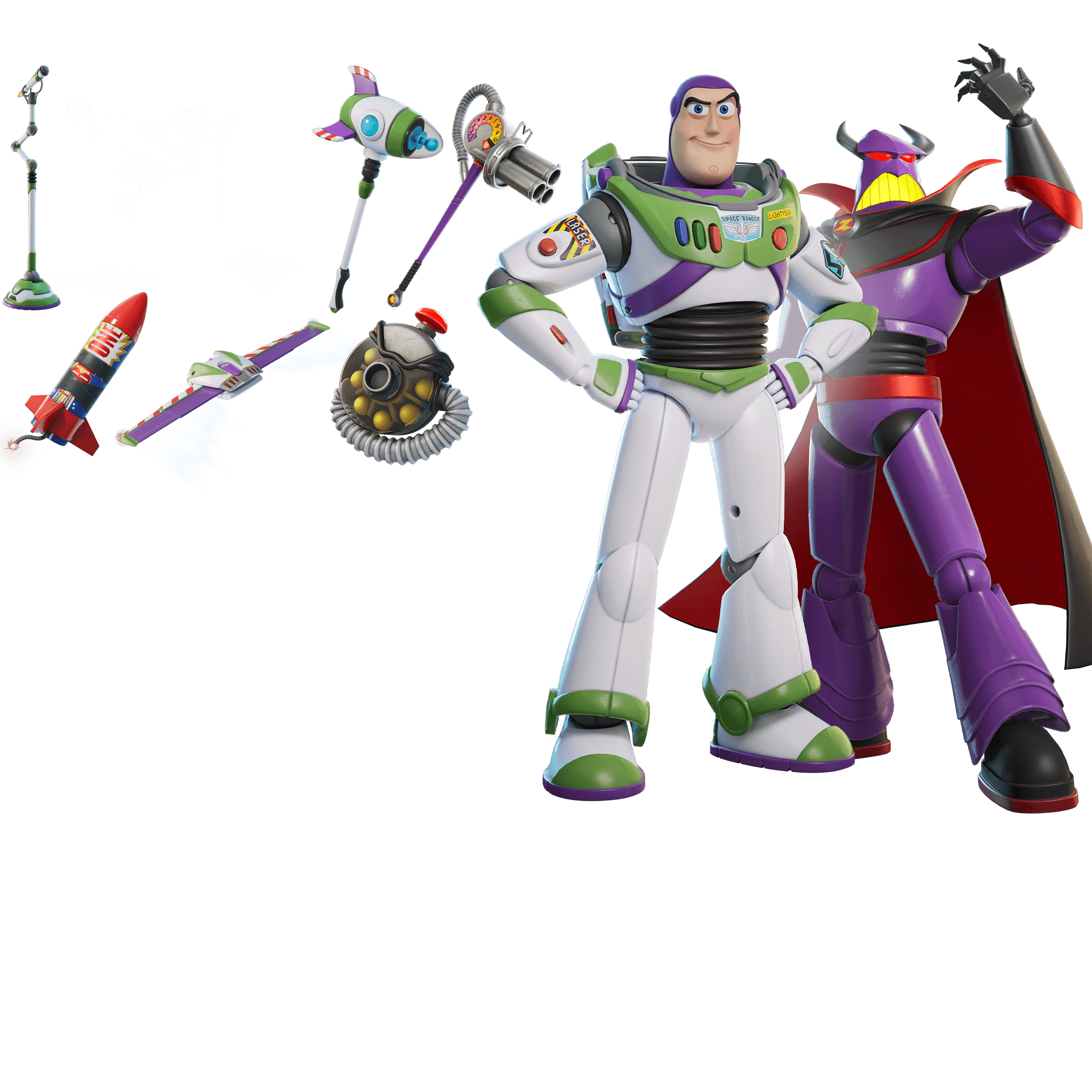 Buzz Lightyear & Emperor Zurg Bundle — Fortnite item shop