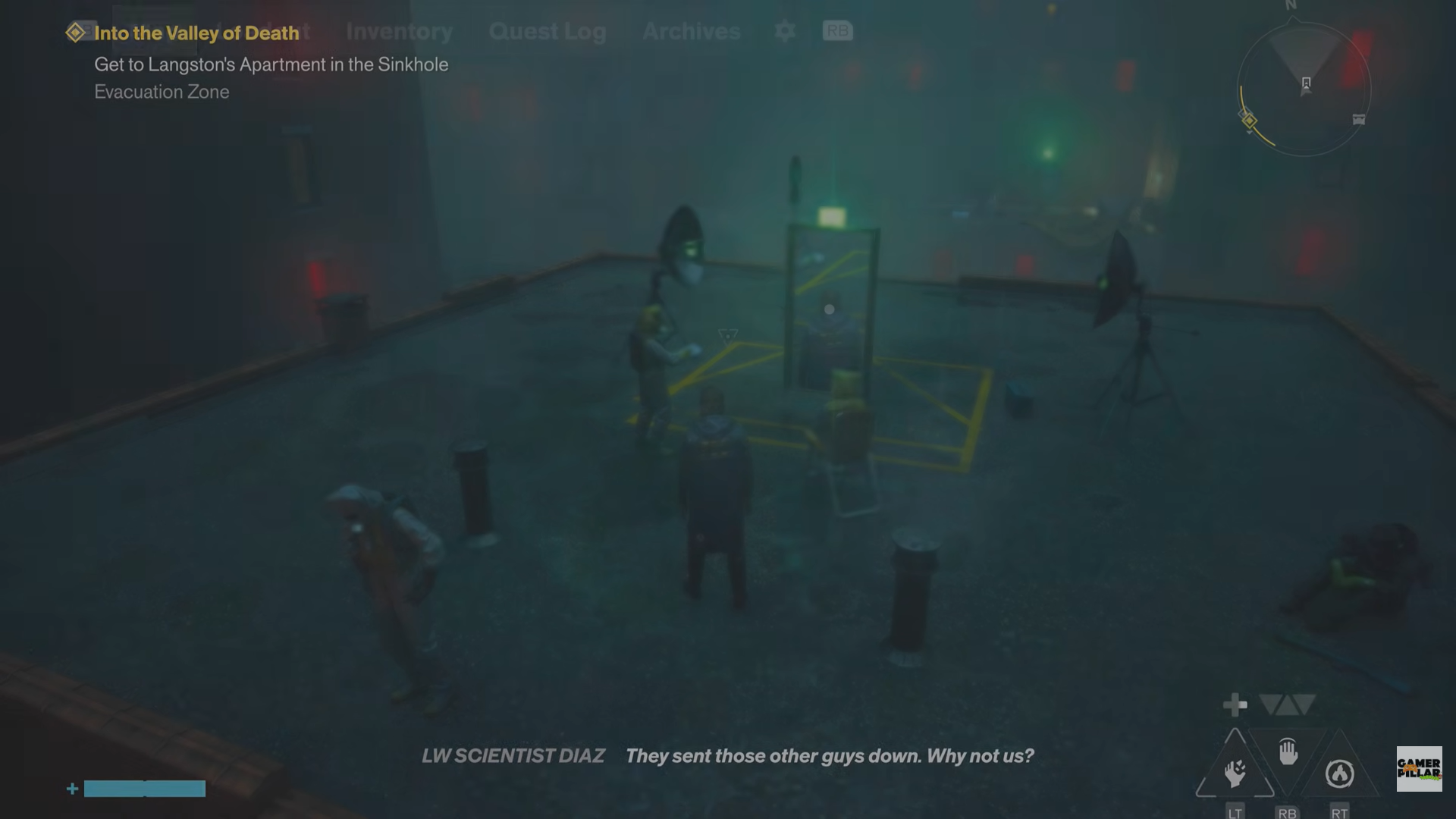 Maria Until Then Control Resonant: Into the Valley of Death Walkthrough (Alfred and Maria)