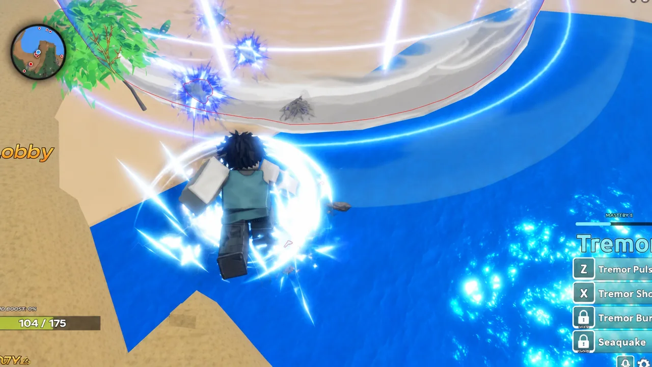 Tremor Blast unlocking mid-fight after enough ability use