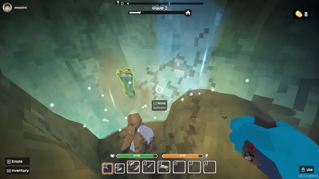 Stonewards upgrade selection screen shown between waves with several options to pick from