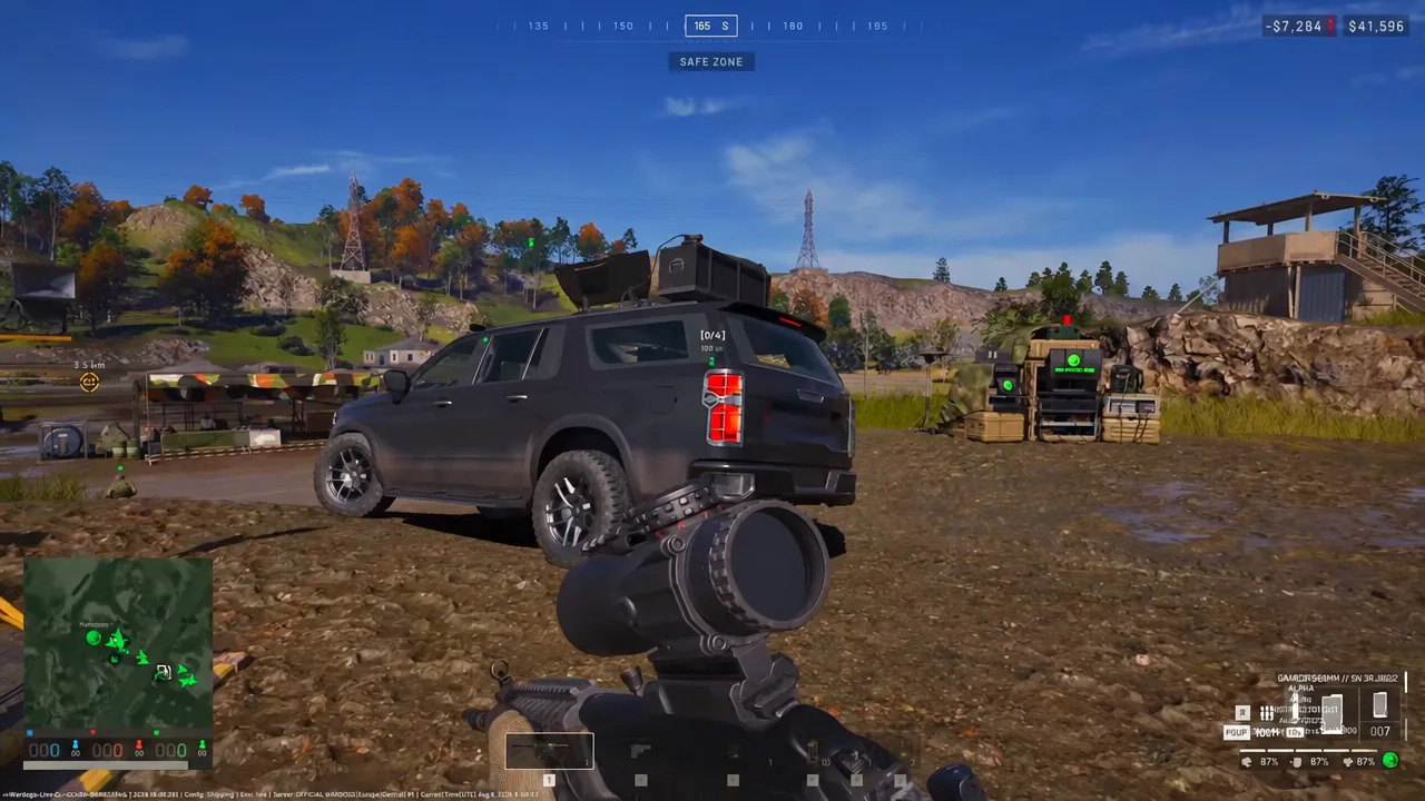 Player flying in to reach downed teammates before running revives in the zone