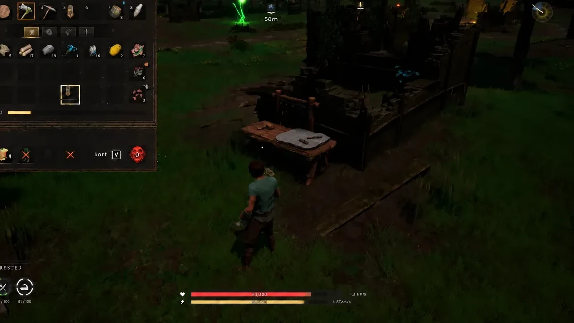 Dragonwilds character in upgraded armour on the way to a dragon fight