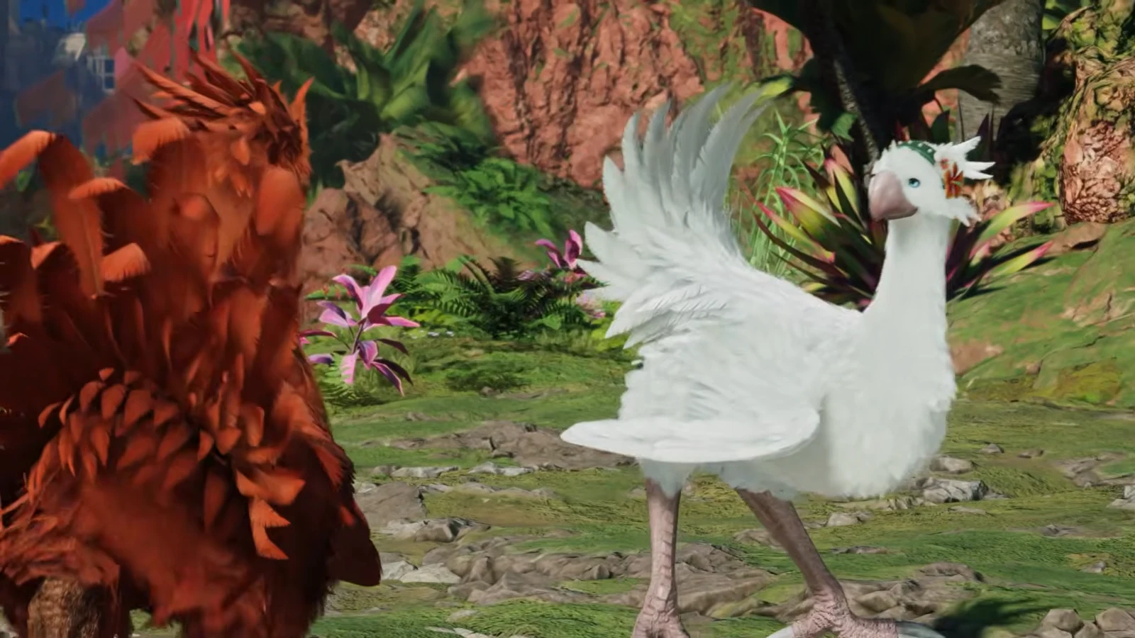 Chapter 4 gameplay with Yuffie taking the lead role in the party