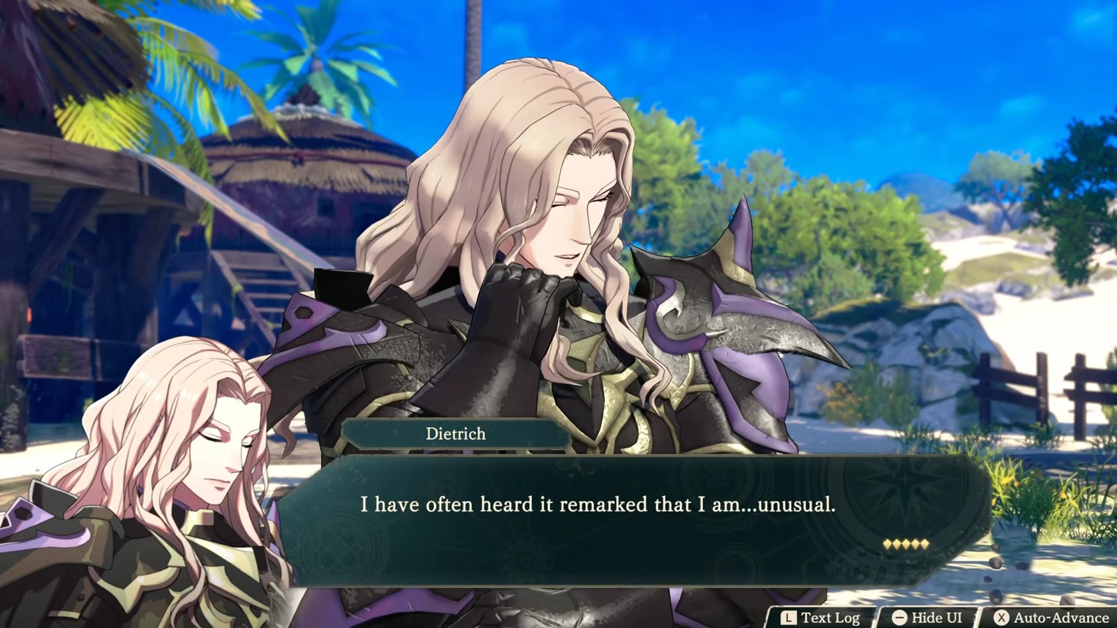 Dietrich responds to Esmeralda after the Deny it option is selected