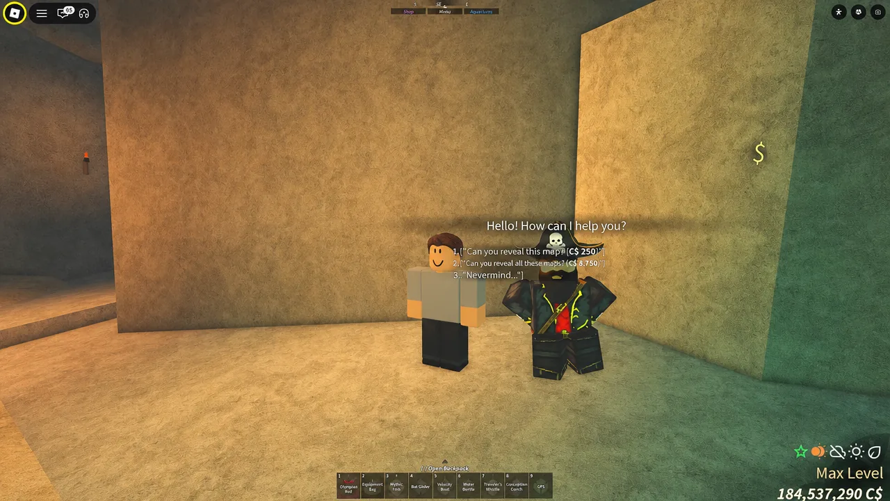 Snowcap Island, where Gisli hands out the lost rod request.