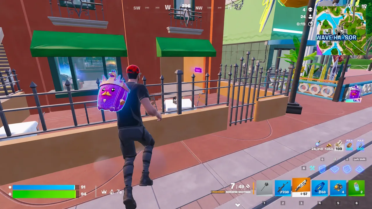 The unvaulted Sweeper Shotgun in its Legendary form.