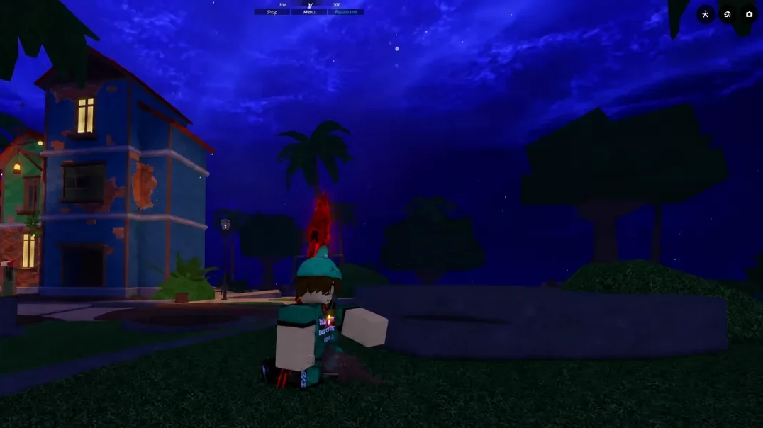 The Nagomi Idol site on Skycrest Island in Fisch, where the five trials are accepted