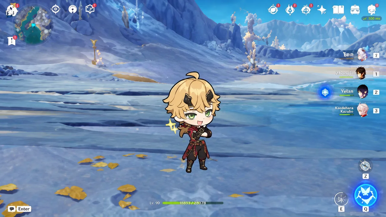 Genshin Impact wish screen used to check current pity before pulling in 7.0 Phase 2