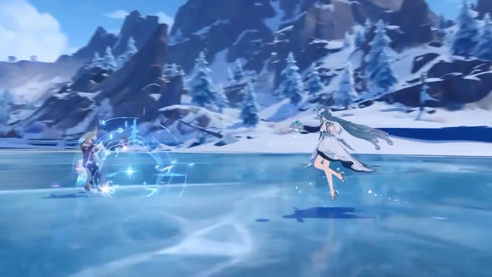 Vodyanitsa performing a music-themed Hydro burst in the concept trailer