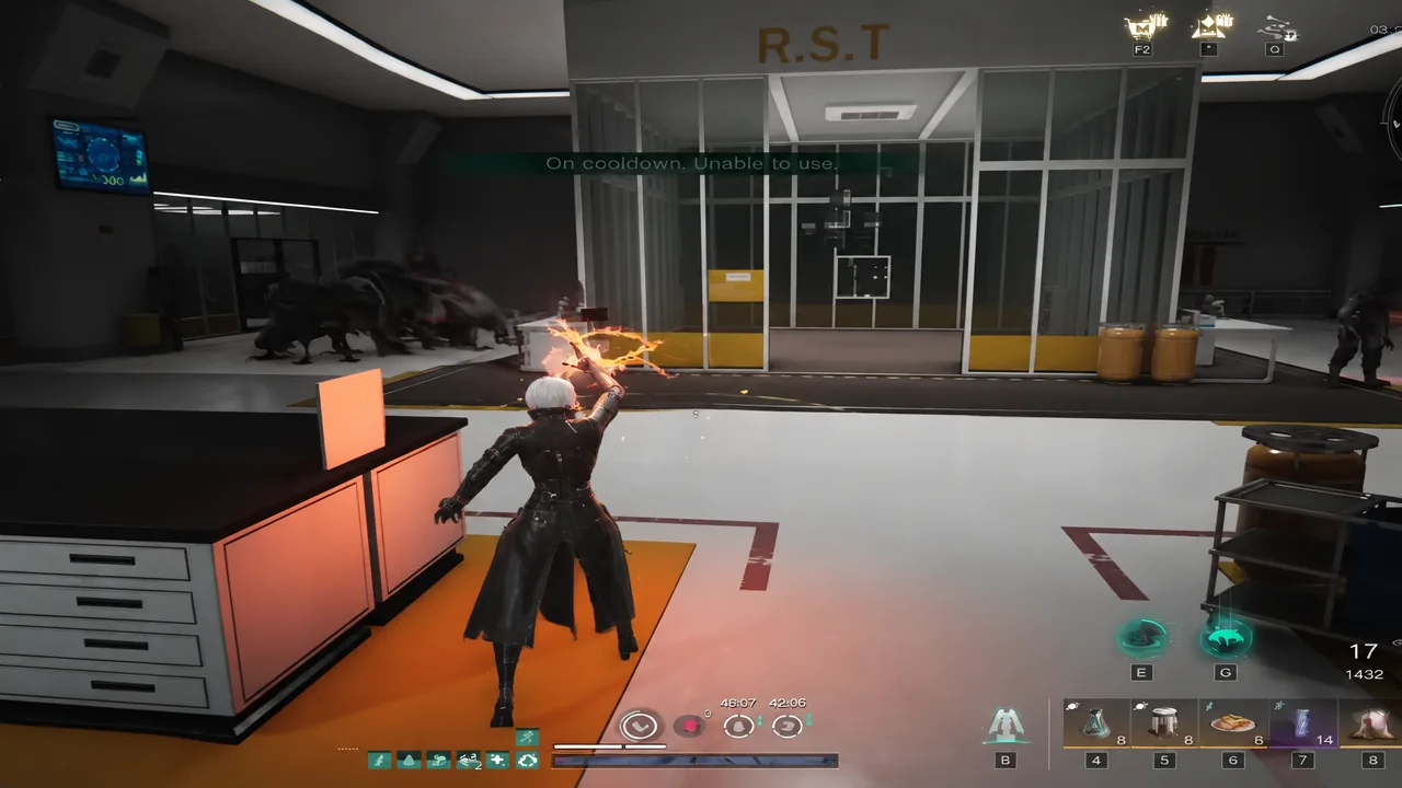 Atomic Snail shown inside a Securement Pod menu with its skill and activity rating listed