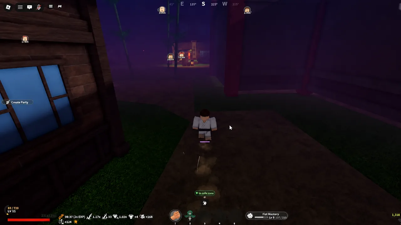 Accepting Lucy's quest dialogue to collect bear meat in Ouwland