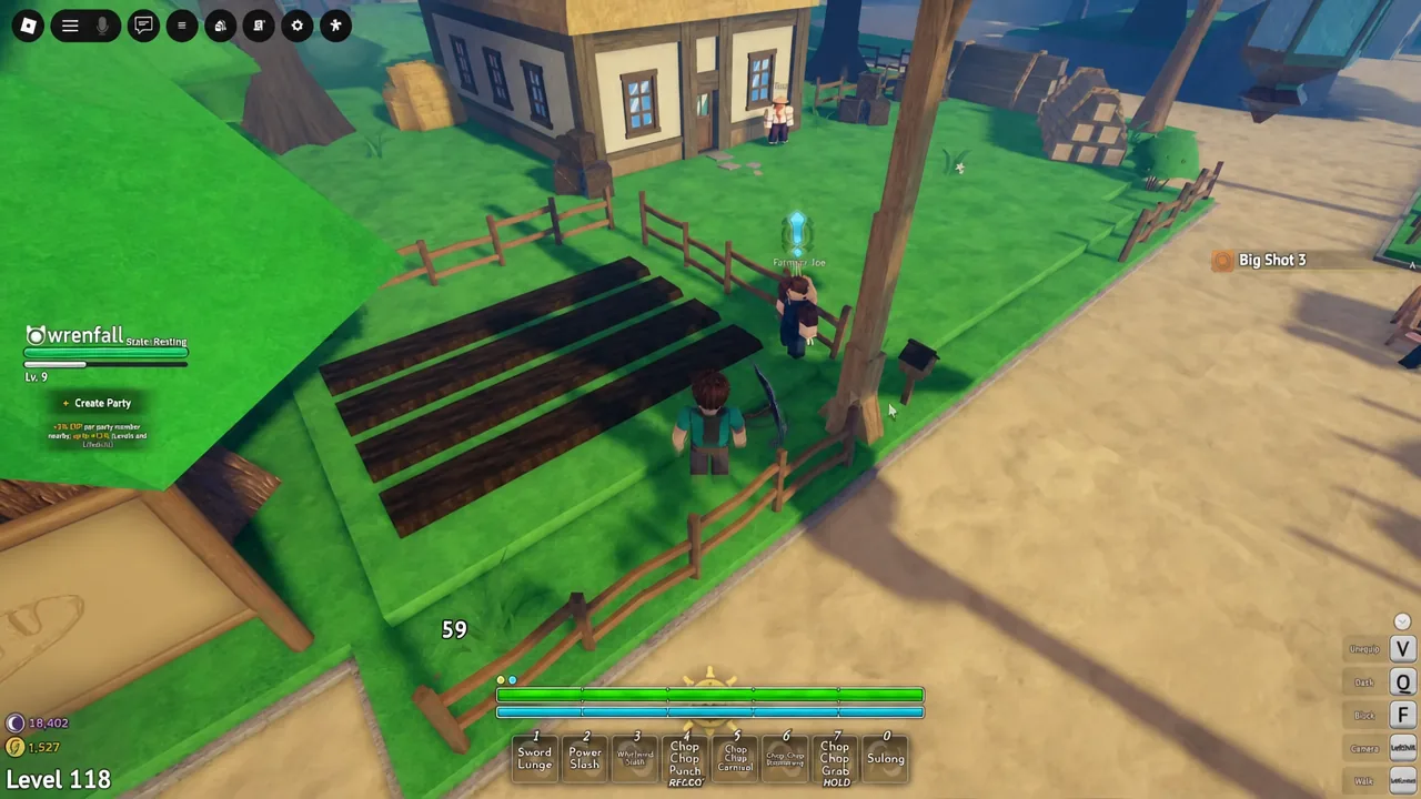Fighting chickens at the Anchor Town farm to farm the Manok pet drop