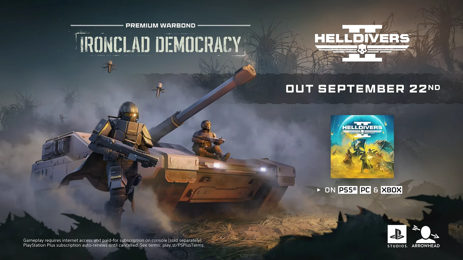 Helldivers 2 Ironclad Democracy Warbond: Full Contents and Release Date