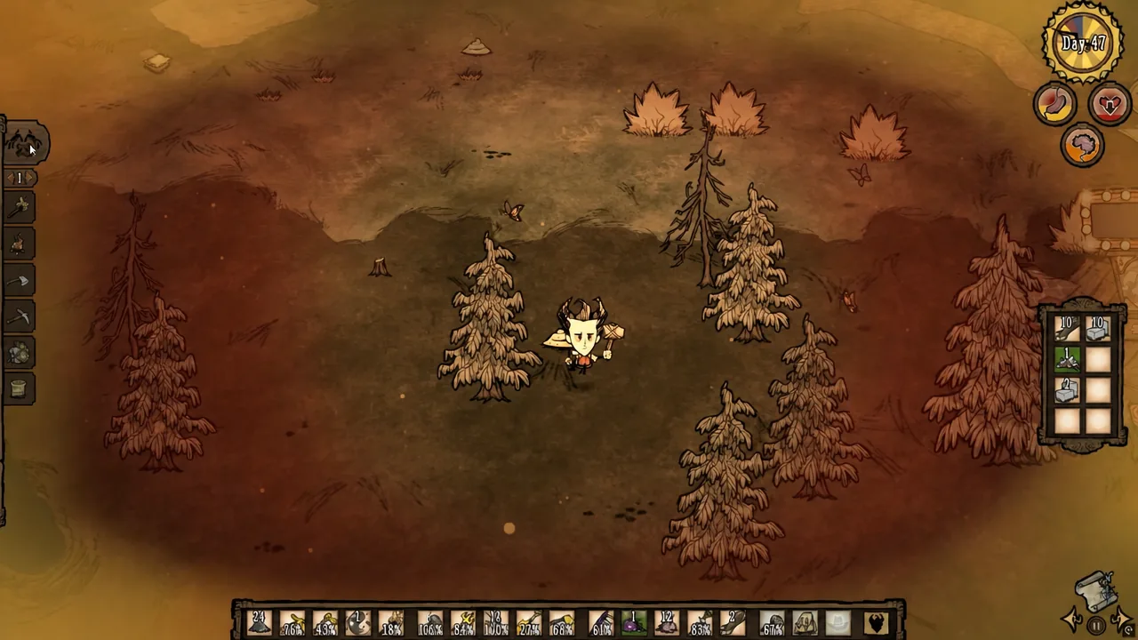 Crafting menu open on the Structures tab with the Pig House recipe selected.