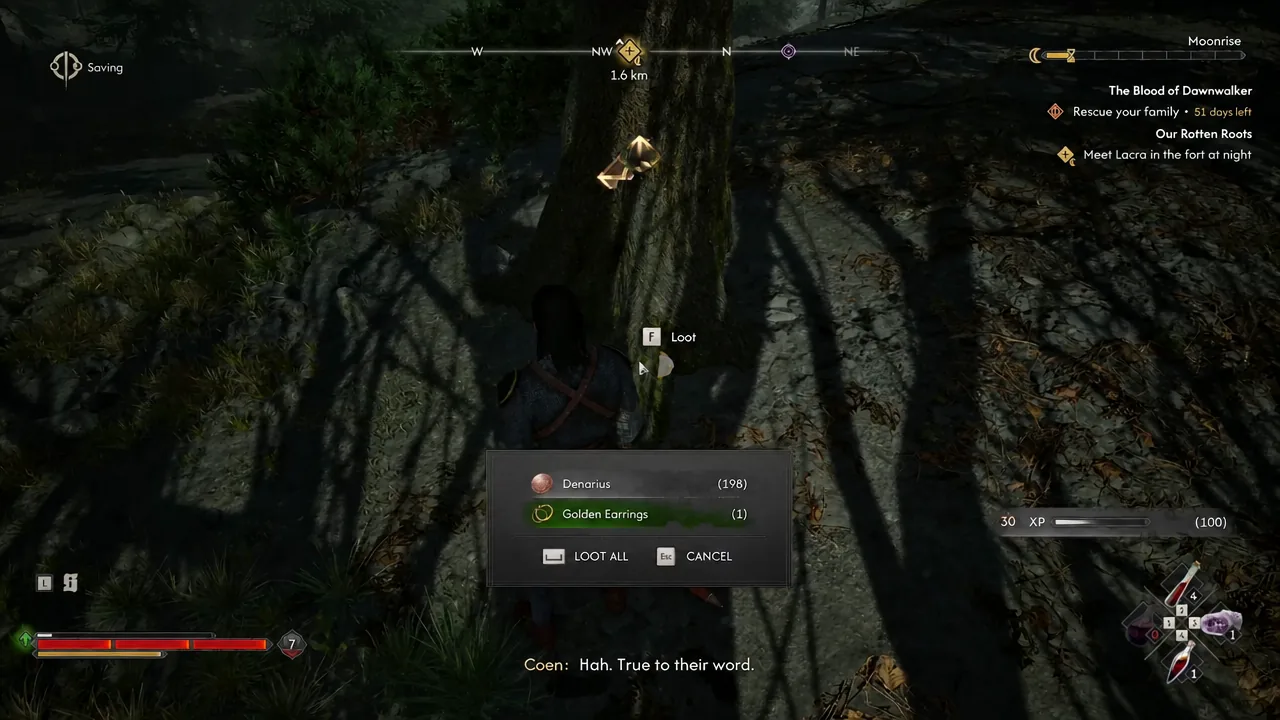 The Blood of Dawnwalker: How to Collect the Gold From the Ill-Gotten Gains Stash