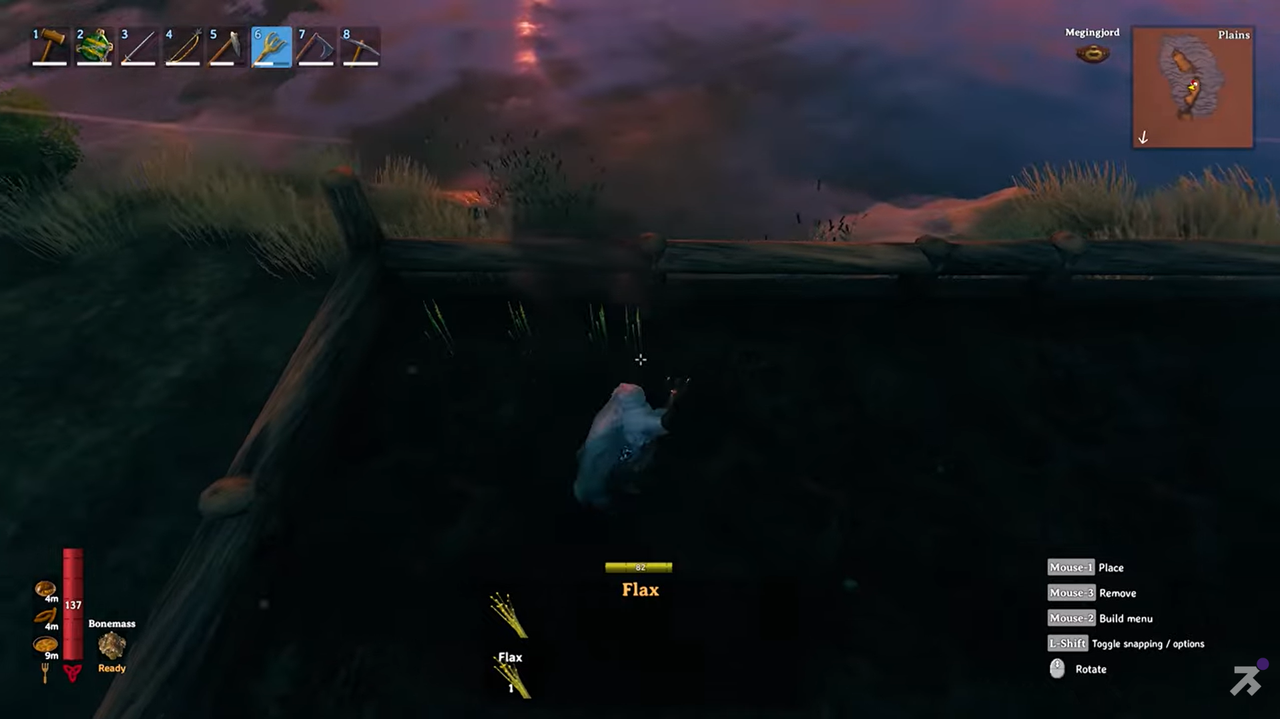 How to Farm Flax in Valheim and Make Linen Thread