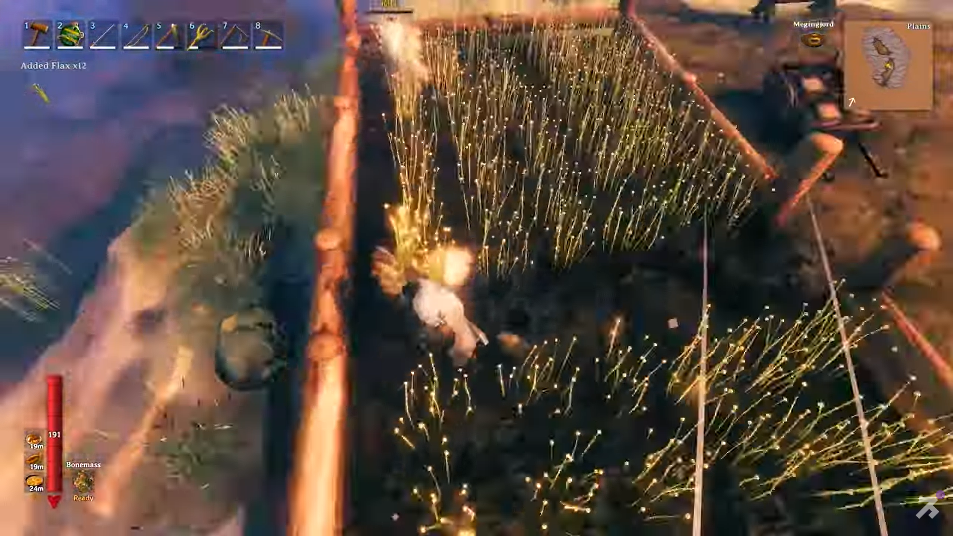 How to Farm Flax in Valheim and Make Linen Thread