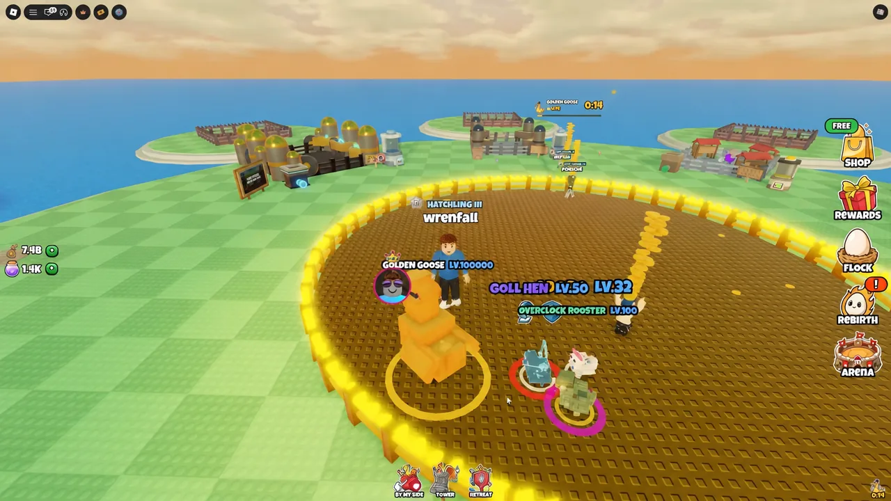 Trick Egg hatching sequence with the resulting chicken revealed