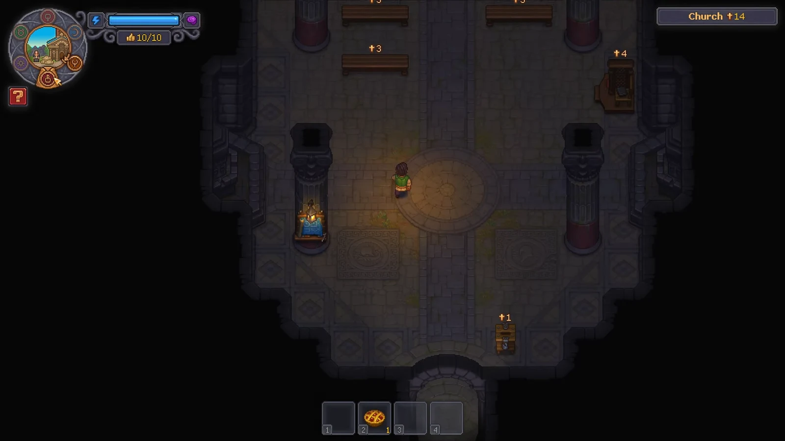 Inventory screen with a Bronze Scrap item highlighted before its study is complete
